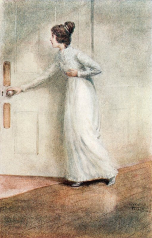 Jane Austen tarafından Northanger Manastırı için İllüstrasyon by Arthur Wallis Mills
