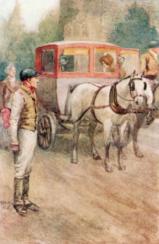 Jane Austen tarafından Northanger Manastırı için İllüstrasyon by Arthur Wallis Mills
