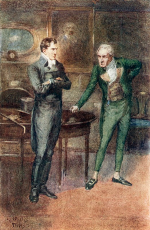 Jane Austen tarafından Northanger Manastırı için İllüstrasyon by Arthur Wallis Mills
