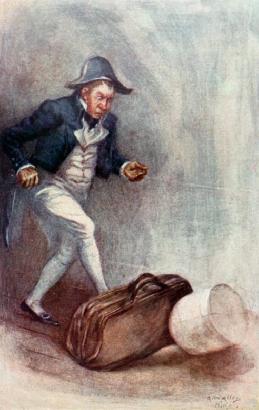 Jane Austen tarafından Northanger Manastırı için İllüstrasyon by Arthur Wallis Mills