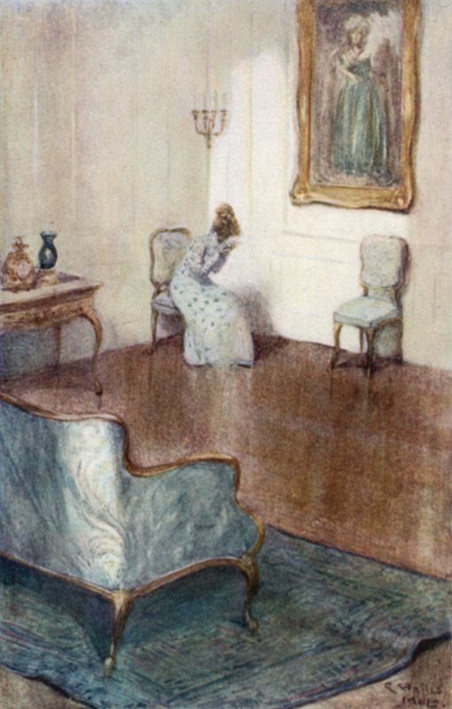 Jane Austen tarafından Northanger Manastırı için İllüstrasyon by Arthur Wallis Mills