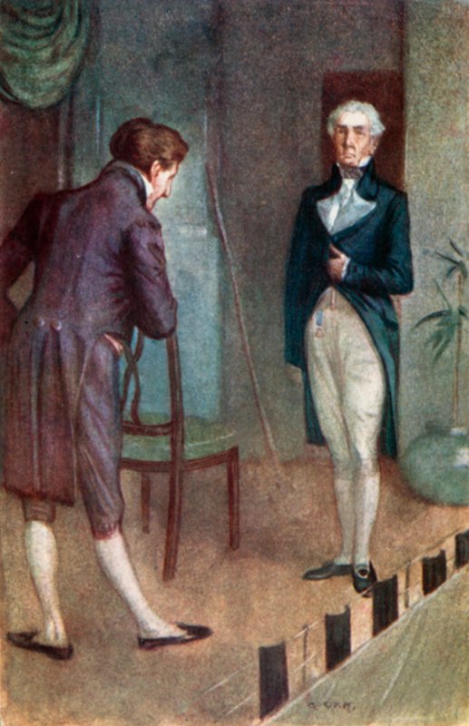 Jane Austen tarafından Northanger Manastırı için İllüstrasyon by Arthur Wallis Mills