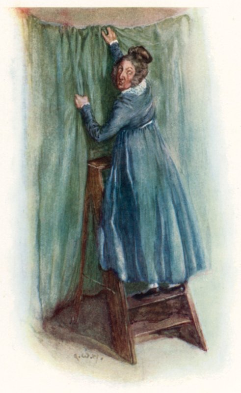 Jane Austen tarafından Northanger Manastırı için İllüstrasyon by Arthur Wallis Mills