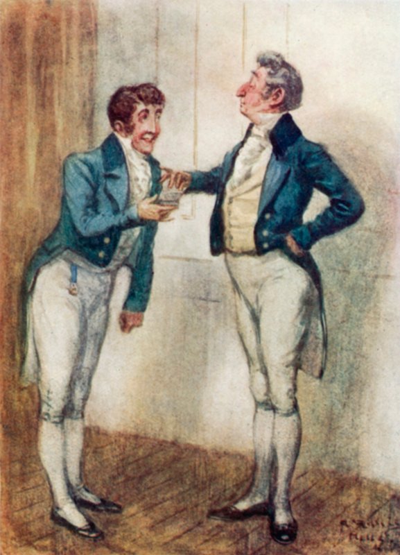Jane Austen tarafından İkna için İllüstrasyon by Arthur Wallis Mills