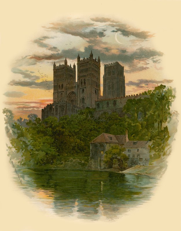 Durham Katedrali, Batı Cephesi by Arthur Wilde Parsons
