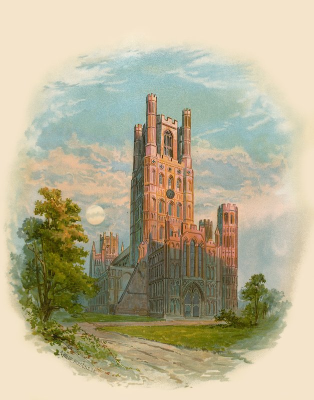 Ely Katedrali, Batı Kulesi by Arthur Wilde Parsons