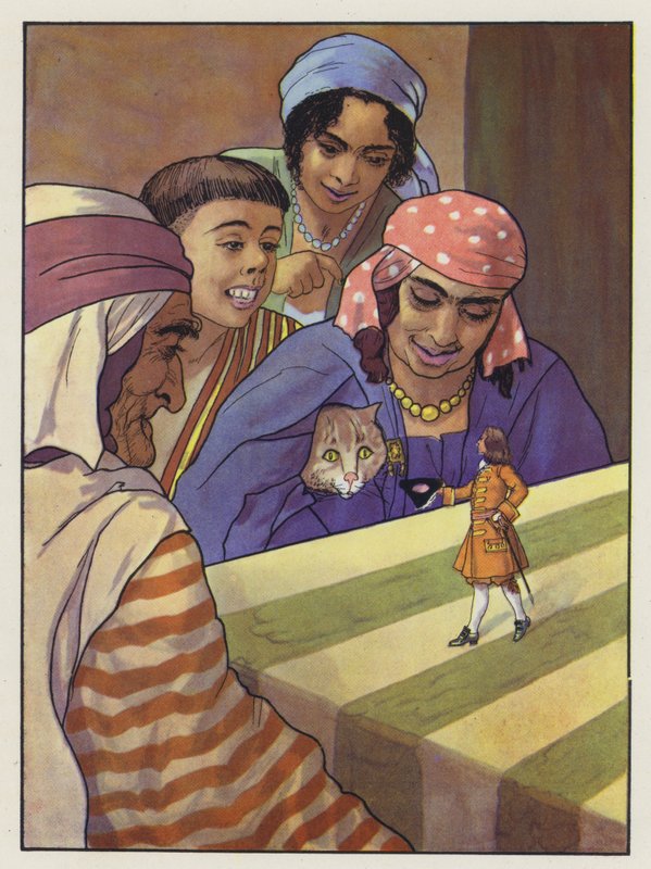Illustration for Gullivers Travels by Jonathan Swift  by Artus Scheiner