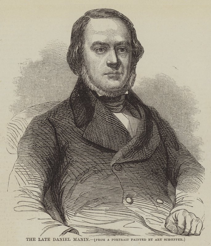 merhum Daniel Manin by Ary Scheffer