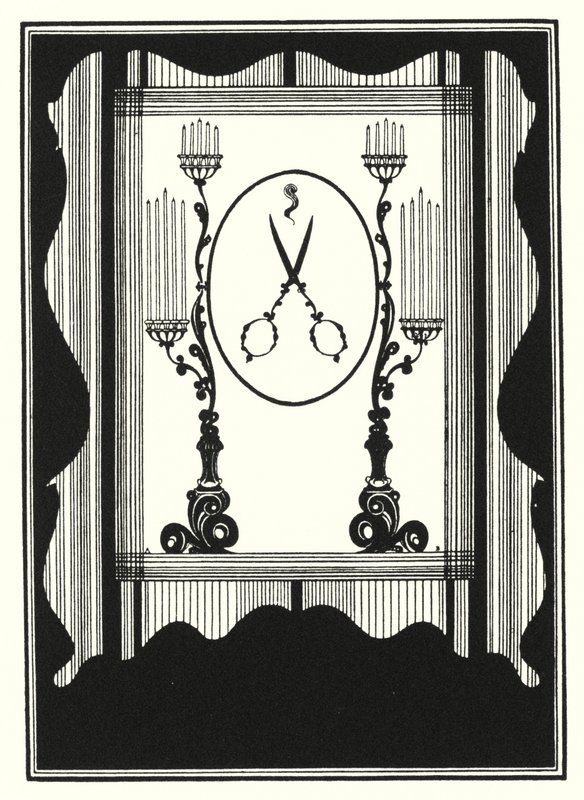 Igishushanyo mbonera, cyagabanijwe by Aubrey Beardsley