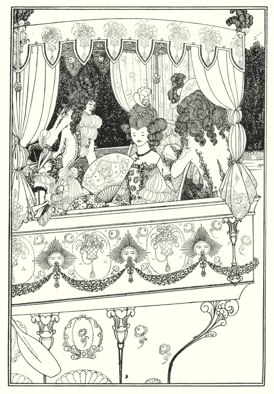 The Barge  by Aubrey Beardsley