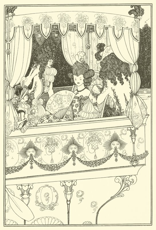 Mavna (litografi) by Aubrey (after) Beardsley
