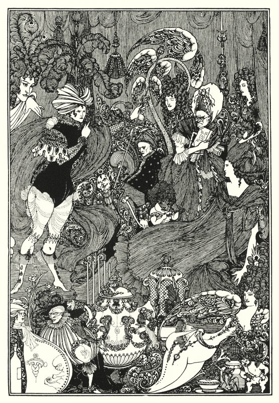 Dalak Mağarası (gravür) by Aubrey (after) Beardsley