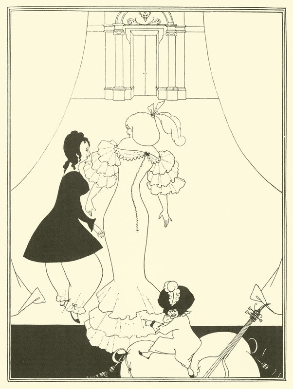 Kuklaların Komedi Balesi by Aubrey Beardsley