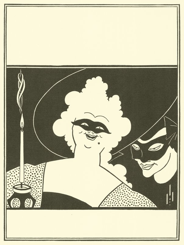 Kapak Tasarımı, Sarı Kitap by Aubrey Beardsley