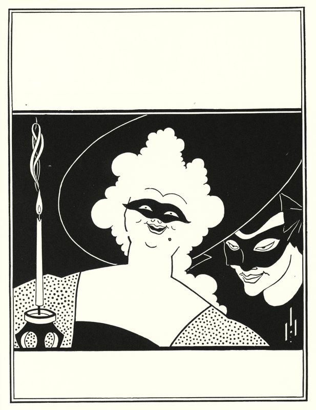 "Sarı Kitap" Cilt I için kapak tasarımı by Aubrey Beardsley