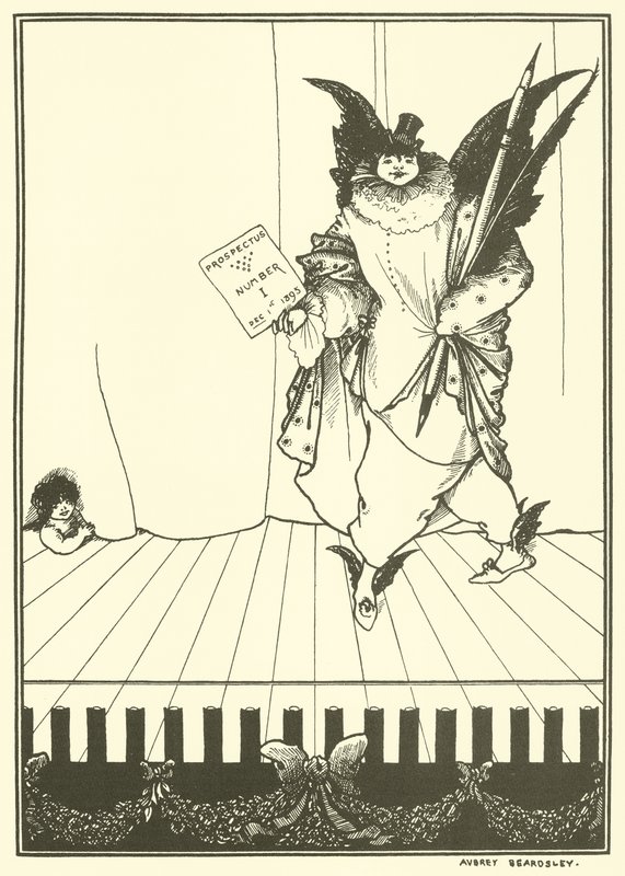 Savoy İzahnamesi için Tasarım by Aubrey Beardsley