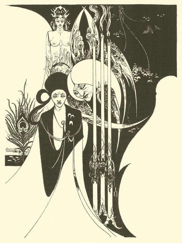 Bir Neophyte ve Kara Sanatın A Somuel Tarafından Ona Nasıl Açığa Çıkarıldığına Dair by Aubrey Beardsley