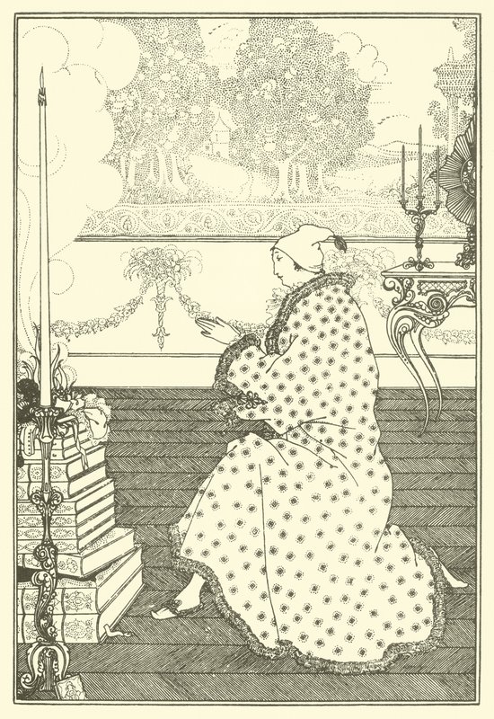Baronların Duası by Aubrey Beardsley