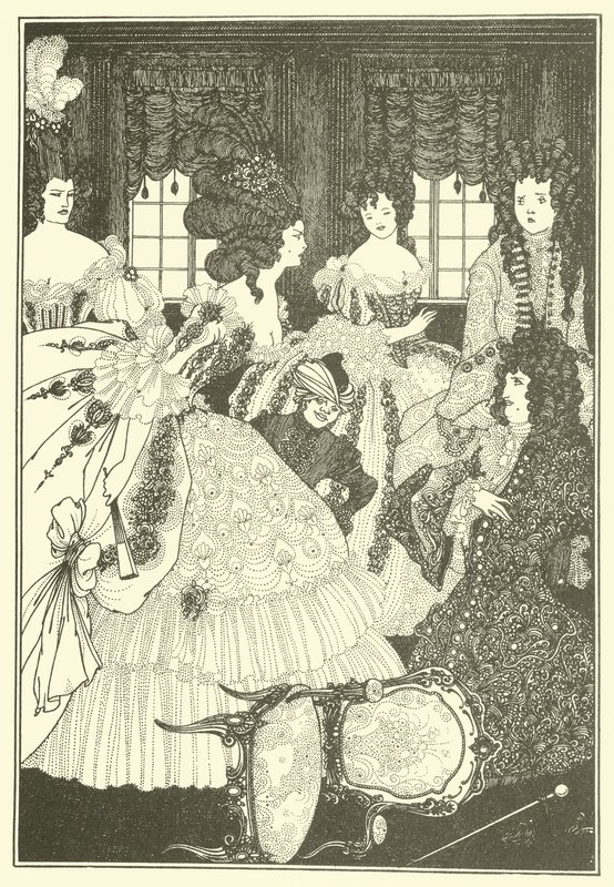 Beaux ve Belles Savaşı by Aubrey Beardsley
