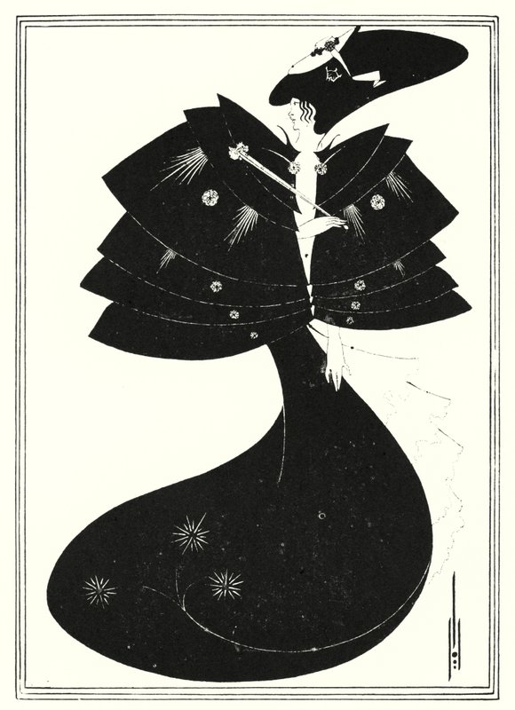 Kara Pelerin by Aubrey Beardsley