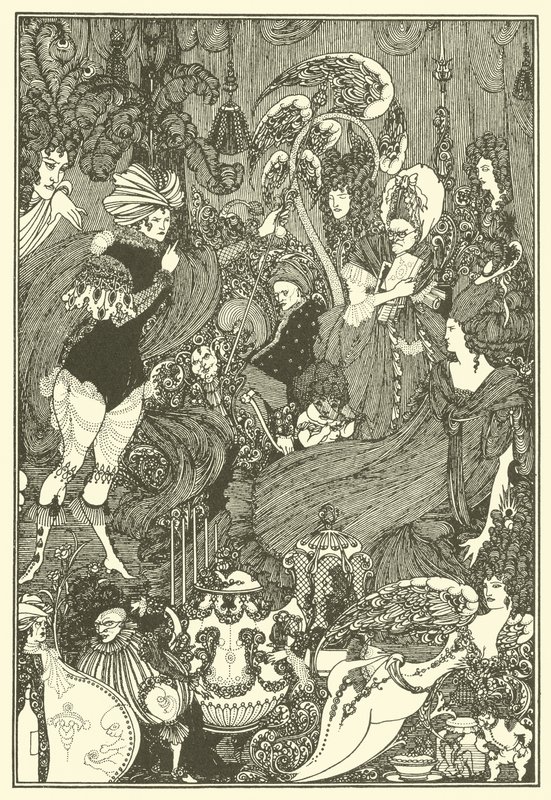 Dalak Mağarası by Aubrey Beardsley
