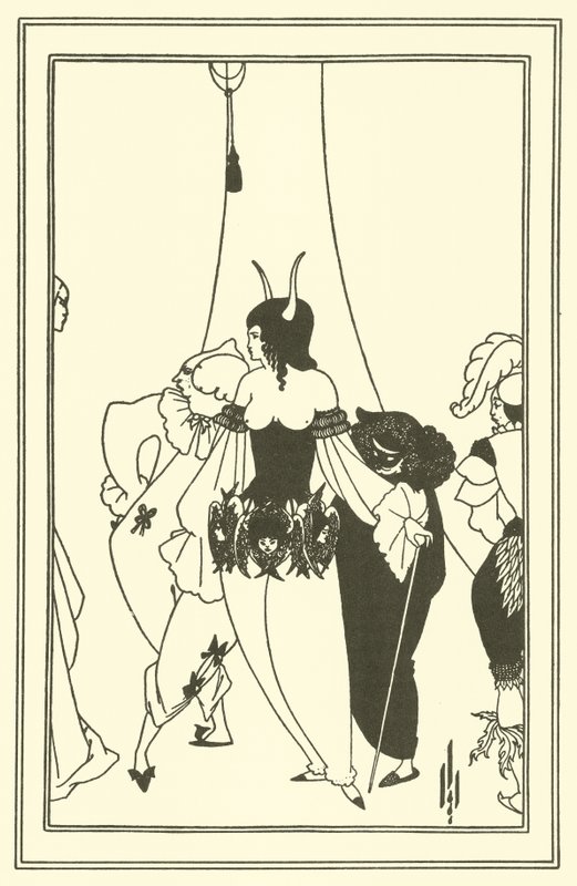 Kızıl Ölümün Maskesi by Aubrey Beardsley