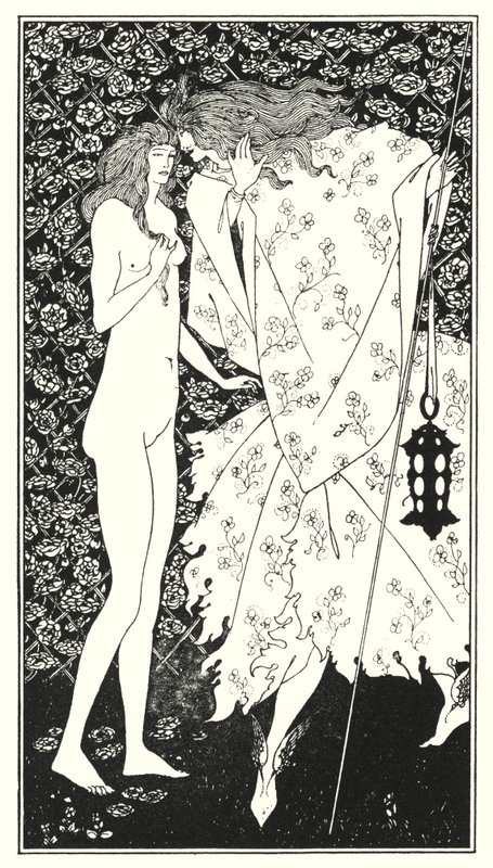 Gizemli Gül Bahçesi by Aubrey Beardsley