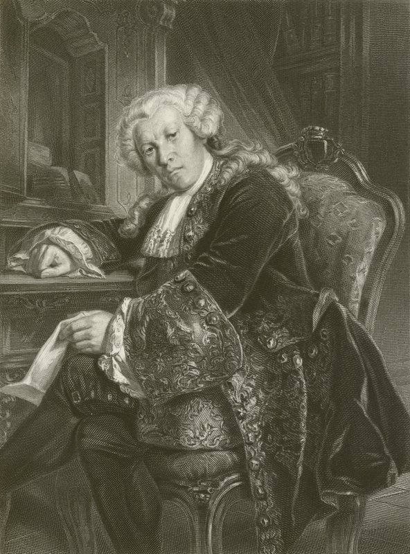 Franz Moor (gravür) by August Friedrich Pecht