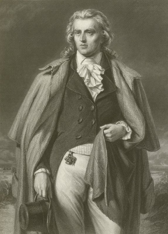 Friedrich Schiller (gravür) by August Friedrich Pecht
