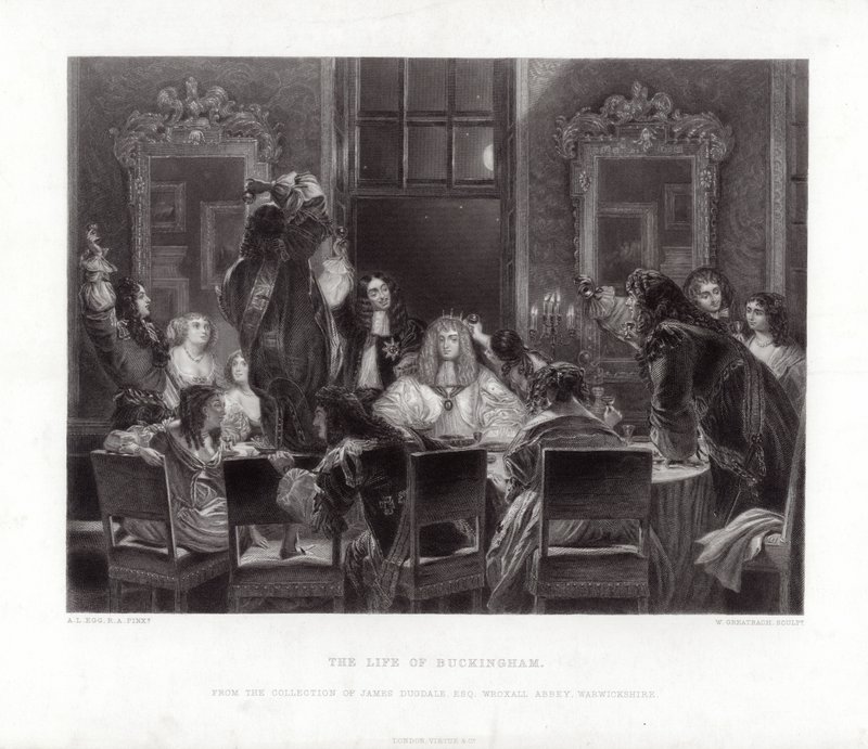 George Villiers, Buckingham Dükü by Augustus Leopold Egg