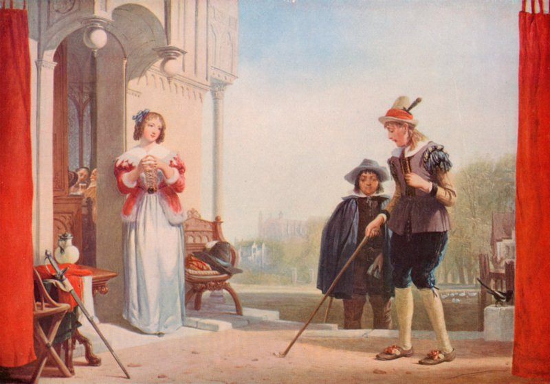 Shakespeare: İnce ve Anne Page, Windsor