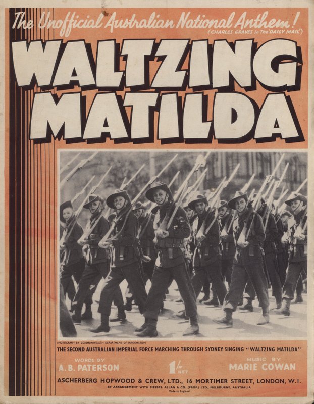 Vals Matilda, müzik kapağı by Australian Photographer