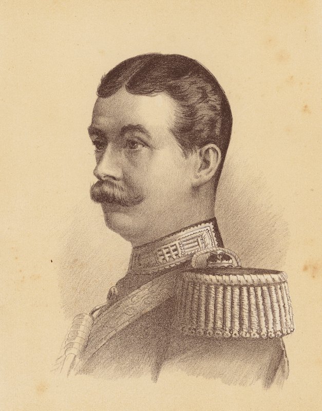 Lord Carrington, Yeni Güney Galler Valisi (renkli taşbaskı) by Australian School