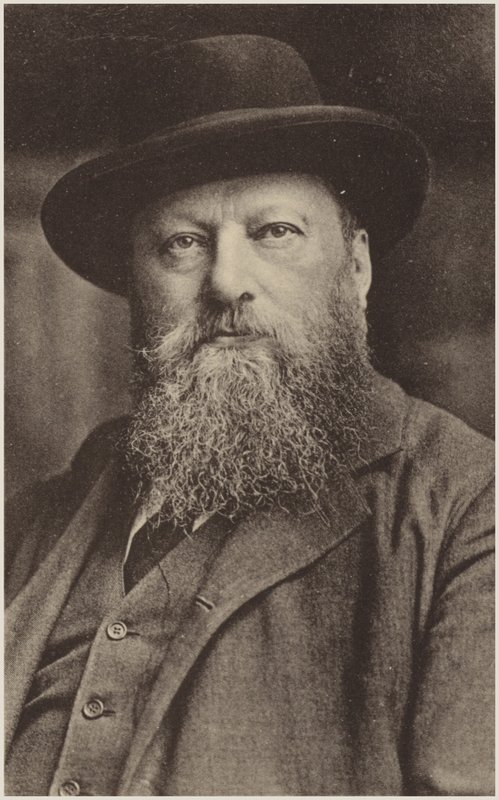 Hans Richter'in Portresi by Austrian Photographer