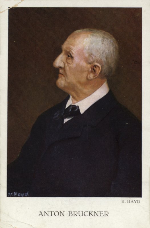 Anton Bruckner, Avusturyalı besteci (1824-1896) by Austrian School