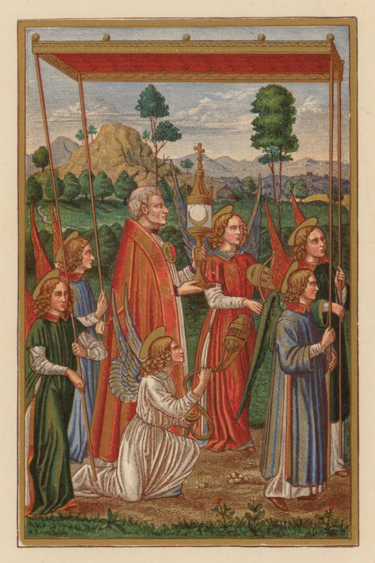 Beden Bayramı D N J Chr (chromolitho) by Austrian School