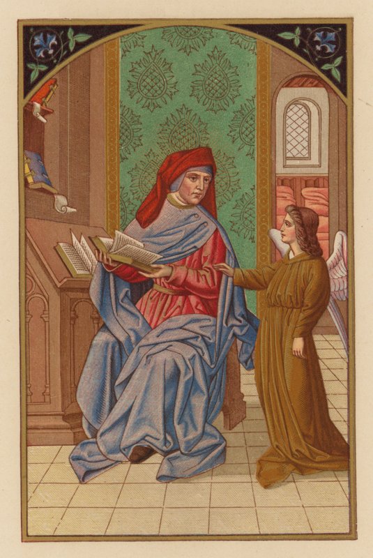 Matthaeus, Evang (kromolitho) by Austrian School