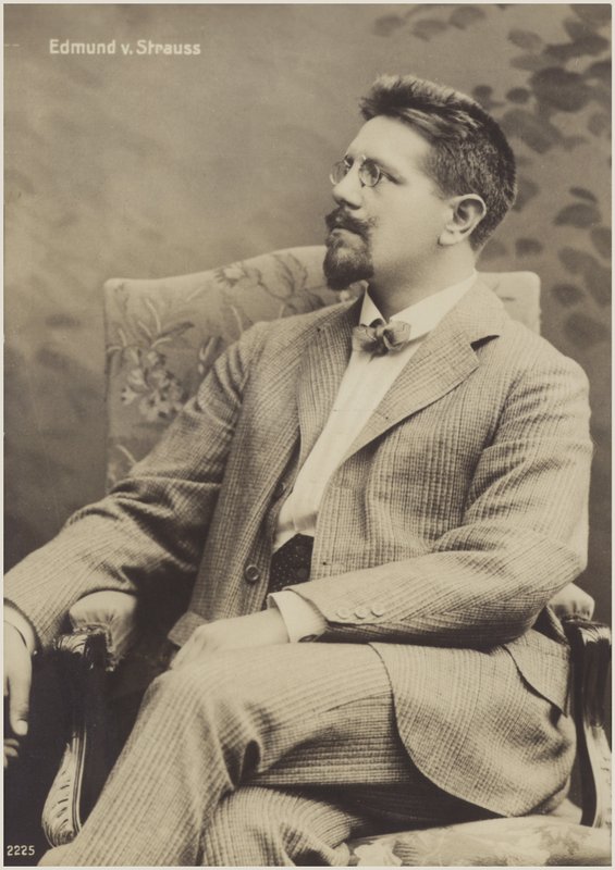 Eduard Strauss'un Portresi by Austrian School