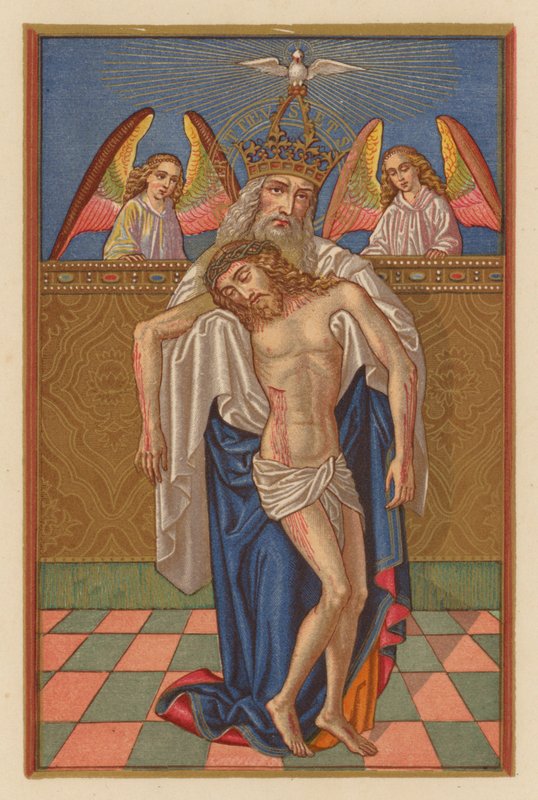SS Trinitas (kromolit) by Austrian School