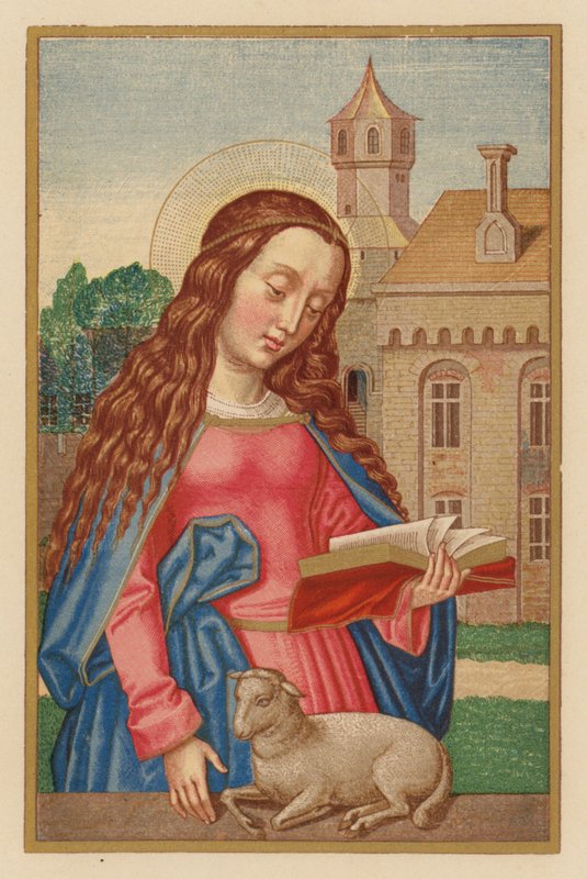S Agnes (kromolito) by Austrian School