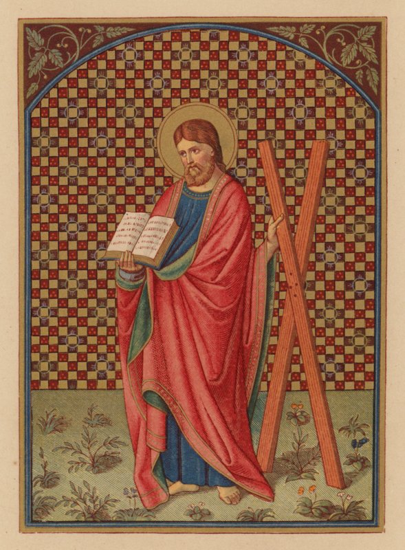 S Andreas, Havari (chromolitho) by Austrian School
