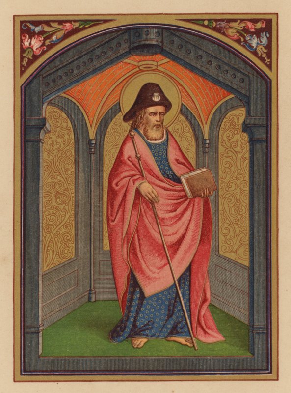 S Jacobus, Havari (kromolit) by Austrian School