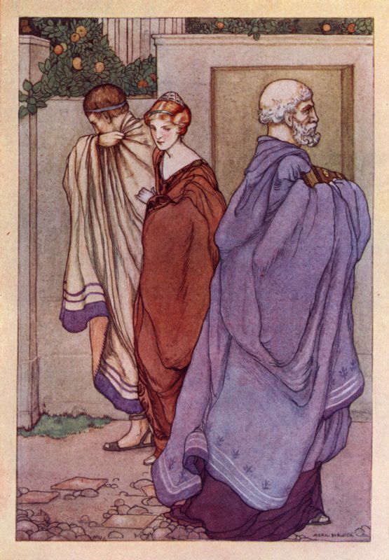 John Keats: Lamia (renkli taş) by Averil Mary Burleigh