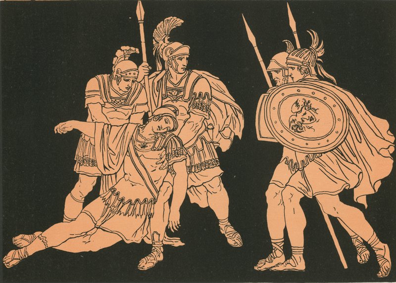 Aeneas ve Lausus