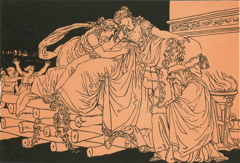 Cenaze Yığınında Dido by Bartolomeo Pinelli