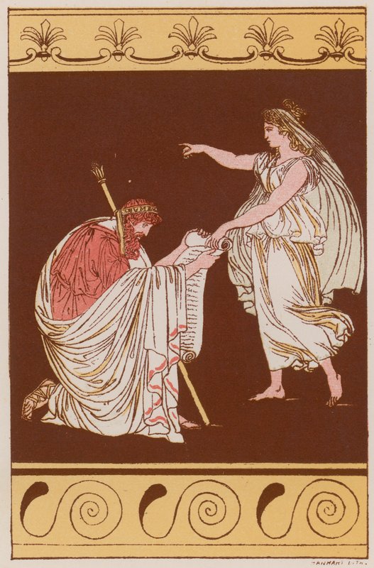 Numa ve perisi Egeria by Bartolomeo Pinelli