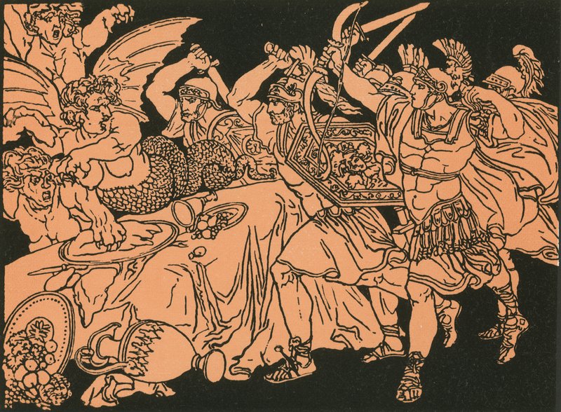 Harpiler by Bartolomeo Pinelli