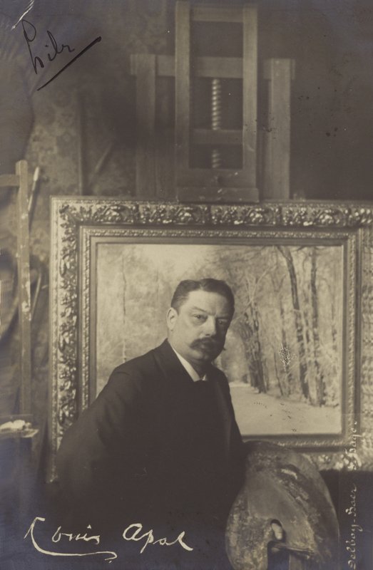 Louis Apol, Hollandalı ressam by Belgian Photographer