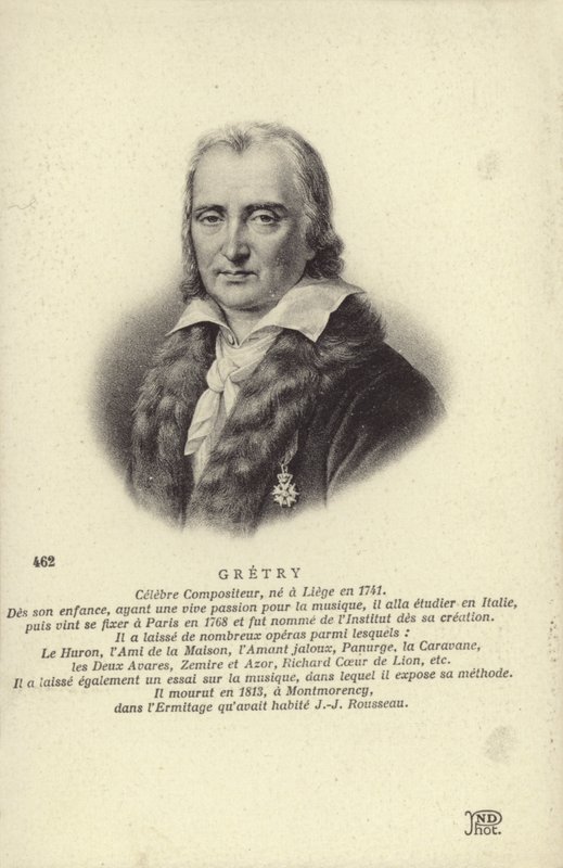Andre Gretry, Belçikalı besteci (1741-1813) by Belgian School
