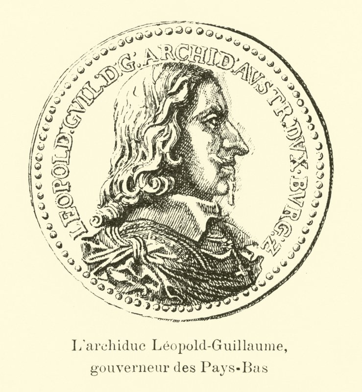 Avusturya Arşidükü Leopold Wilhelm, Hollanda Valisi by Belgian School